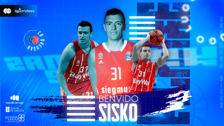O base esloveno Zan Mark Sisko, novo xogador do Río Breogán