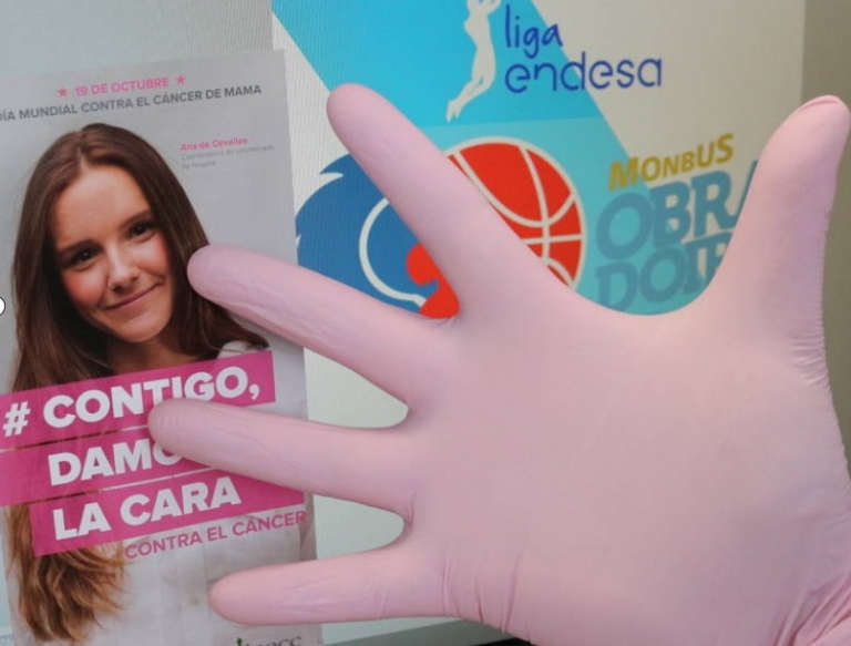 O Pazo erguerá as mans en rosa contra o cancro no derbi galego