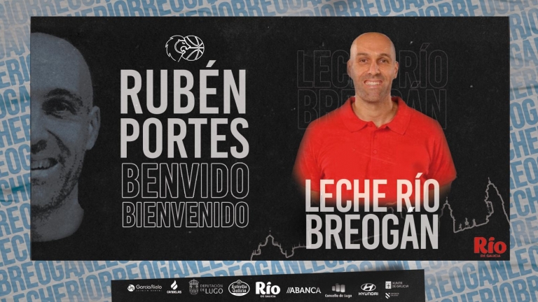 Rubén Portes, preparador físico do Leite Río Breogán