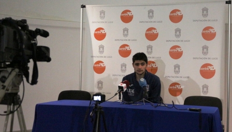 Sergi Quintela compareceu en rolda de prensa