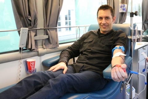 O Breogán súmase ao compromiso de doar sangue