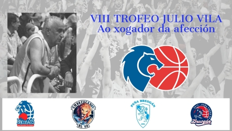 Chega a VIII edición do Trofeo Julio Vila ao xogador da afección