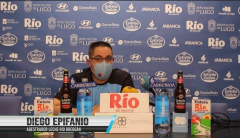 Diego Epifanio na previa ao Melilla Sport Capital - Leche Río Breogán