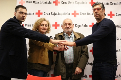 O Cafés Candelas Breogán – Tenyconta Zaragoza dedicarase á difusión do labor de Cruz Vermella