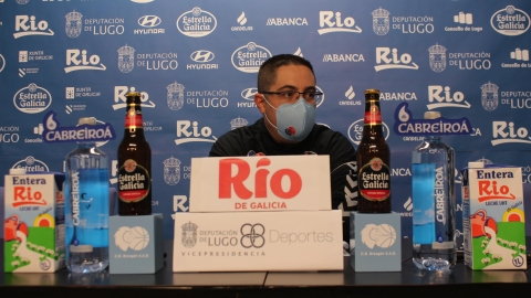 Diego Epifanio compareceu na primeira previa da tempada para o Leite Río Breogán