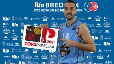 O capitán do Leche Río Breogán fala da Copa Princesa