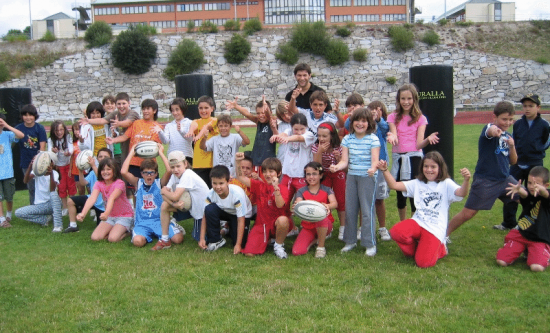  Campamentos: conociendo el rugby