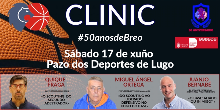 Miguel Ángel Ortega, Juanjo Bernabé e Quique Fraga, poñentes no clinic organizado polo Breo